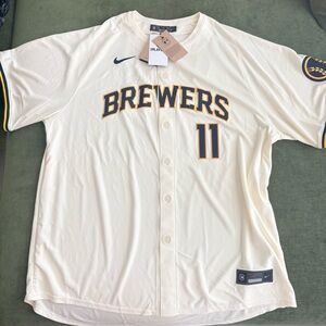 MLB Milwaukee Jersey XXL NEW WITH TAGS!